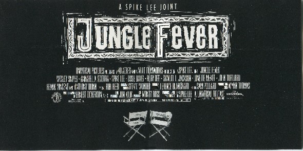 Stevie Wonder Jungle Fever booklet